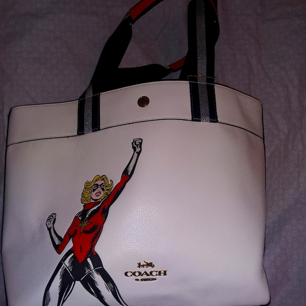 Coach Women's Nwt Coach Marvel X Tote leather